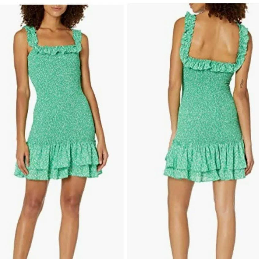 dress LIKELY Nina Smocked Floral Mini Dress Poshmark $55