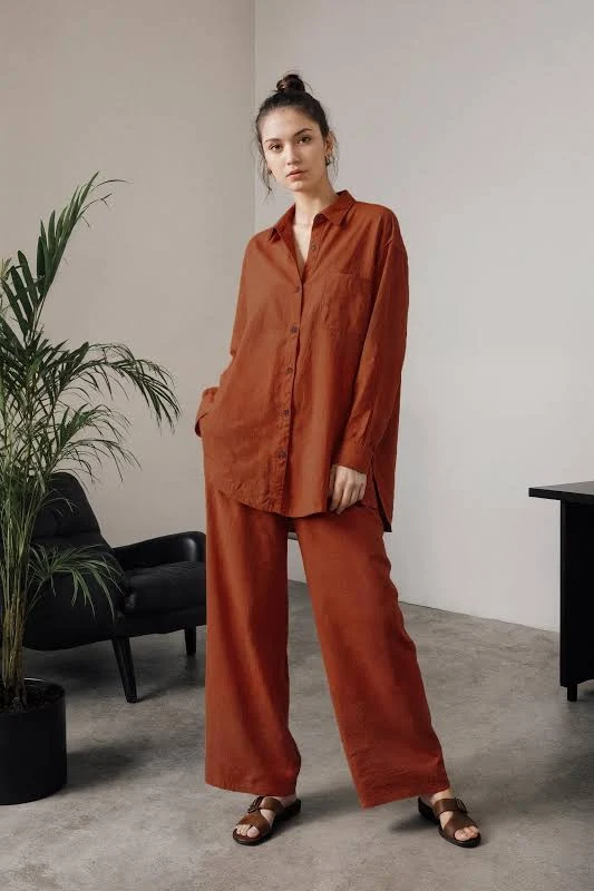 matching set Linen Co-Ord Set Etsy - ModernMoveBoutique $90.86