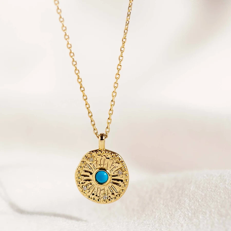 accessory Linjer Women's Gold Coin Necklace Linjer $126