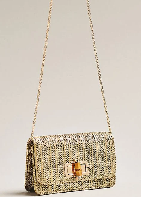 bag Lisi Lerch Lilly Raffia Clutch Anthropologie $98