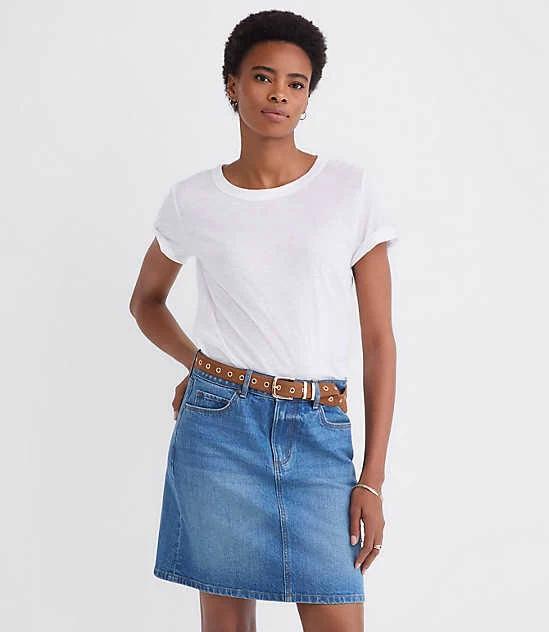 top Loft Women's Everyday Crew T-Shirt LOFT $11.98