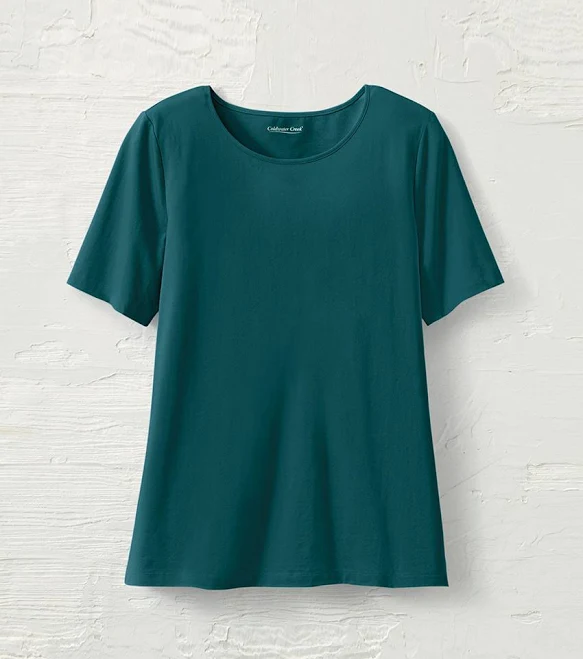 basics Love-the-Fit Tee Coldwater Creek $19.95