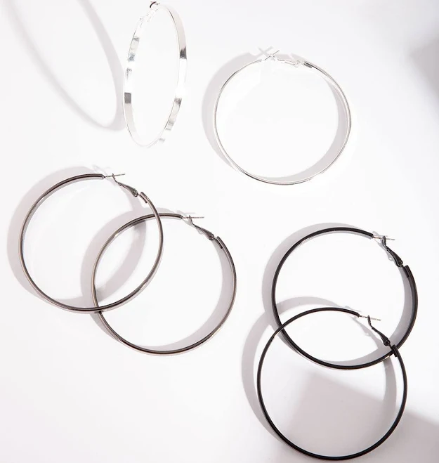 accessory Lovisa Chunky Hoop Earring Pack Lovisa US $15.99