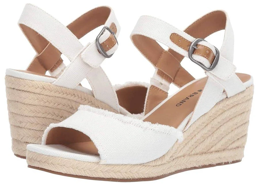 shoes Lucky Brand Mindra Women's Espadrille Wedge Sandal Zappos.com $79