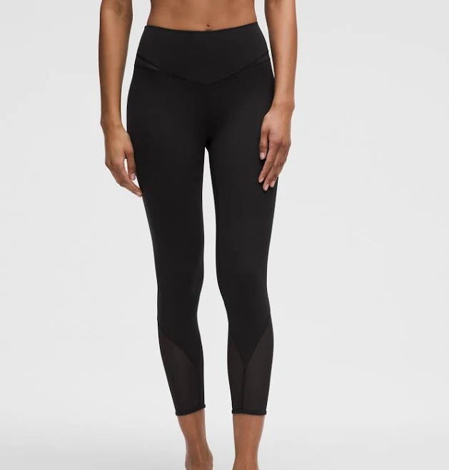 leggings lululemon Mesh-Panelled Nulu High-Rise Yoga Crops 23 lululemon $59