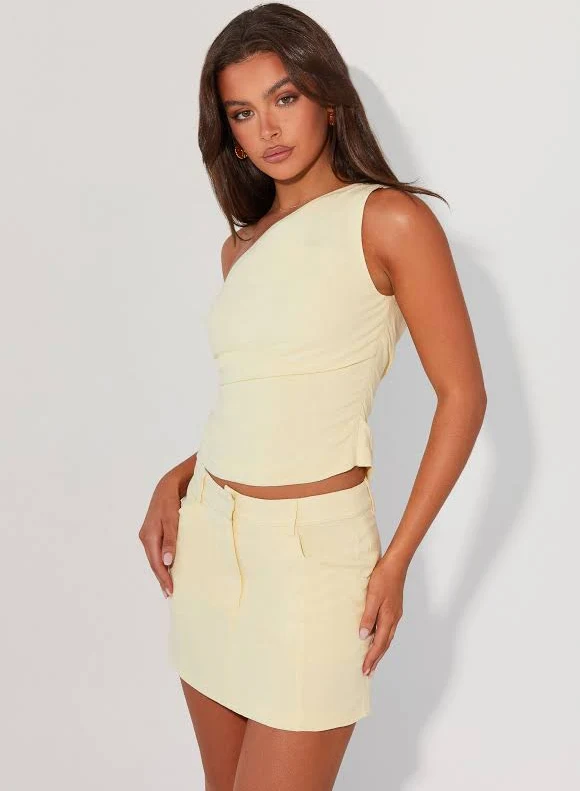 skirt Marissa Linen Mini Skirt Peppermayo - US $23