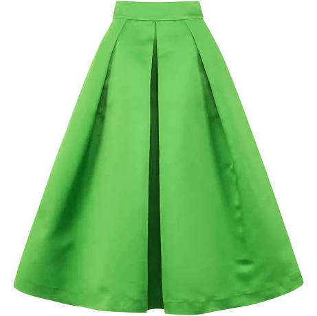 skirt Martin Grant Pleat Midi Skirt Moda Operandi $1165