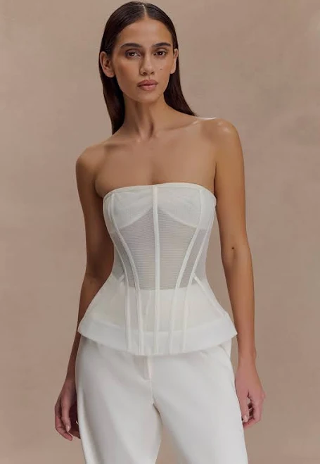 top Meshki Zoe Structured Corset meshki.us $88