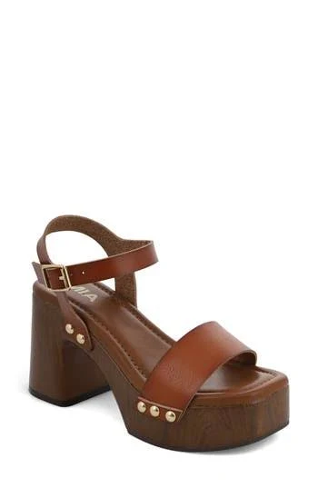 shoes MIA Women's Electrah Platform Block Heel Sandals Nordstrom Rack $49.97
