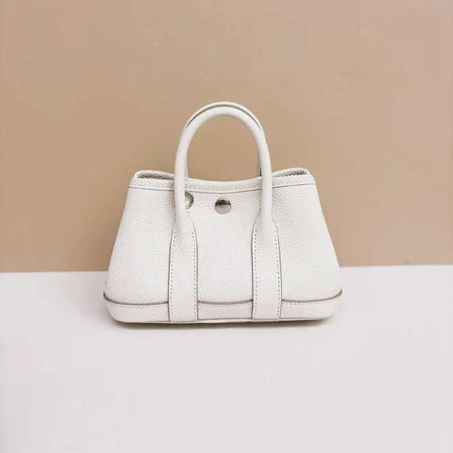 bag Minimalist Full-Grain Leather Tote Bag with Crossbody Strap RomyTisa $106.99