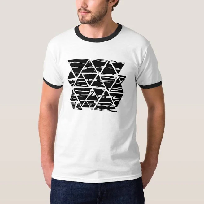 top Minimalist Modern Abstract Art T-Shirt Zazzle $22.87