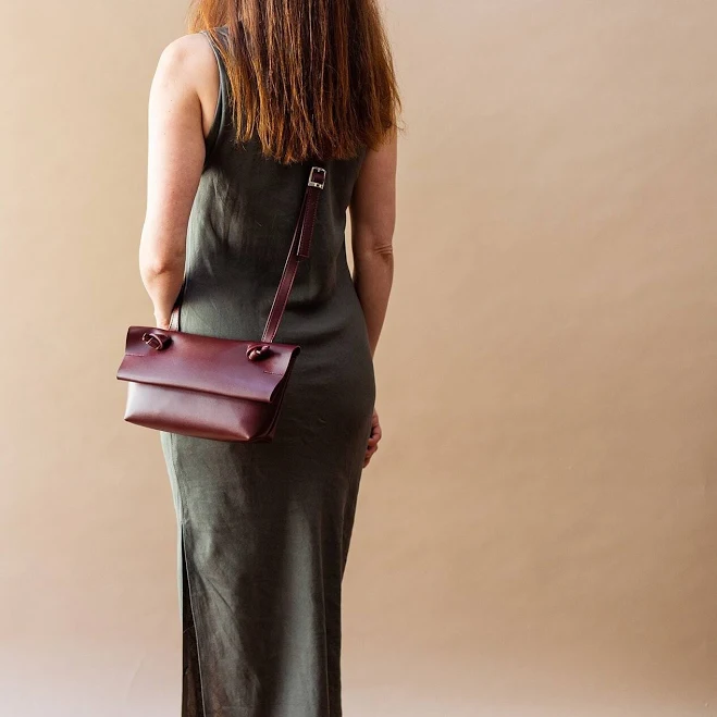 bag Minimalist Vegan Leather Crossbody Bag Etsy - boejackdesigns $62.93