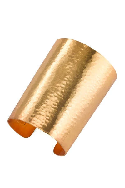 accessory Natori Women's Hammered Gold Cuff Bracelet Natori $360