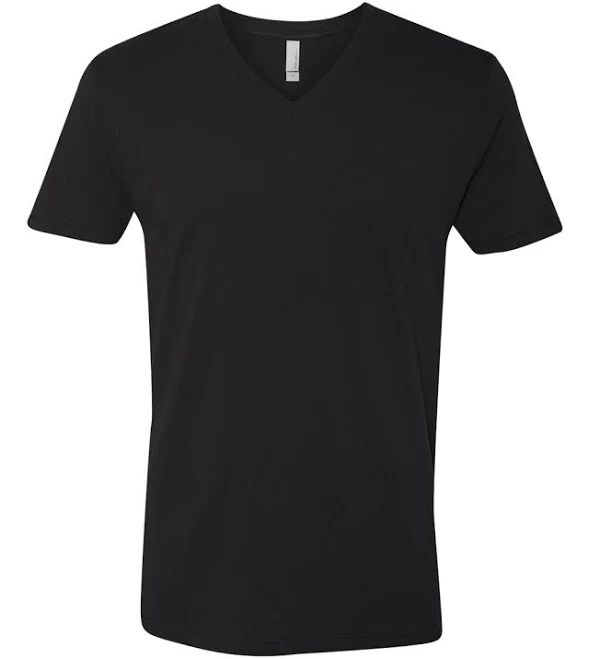 t-shirt Next Level Men's 3200 Cotton V-Neck T-Shirt Needen.com $7.07