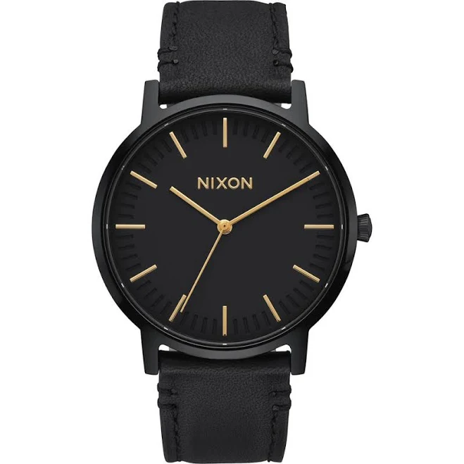 accessory Nixon Men's Porter Leather Watch Nordstrom $150