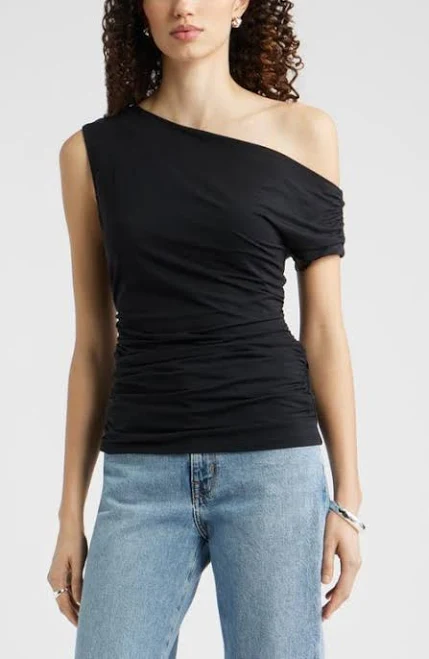 crop top Nordstrom Asymmetric One-Shoulder Top Nordstrom $59.5