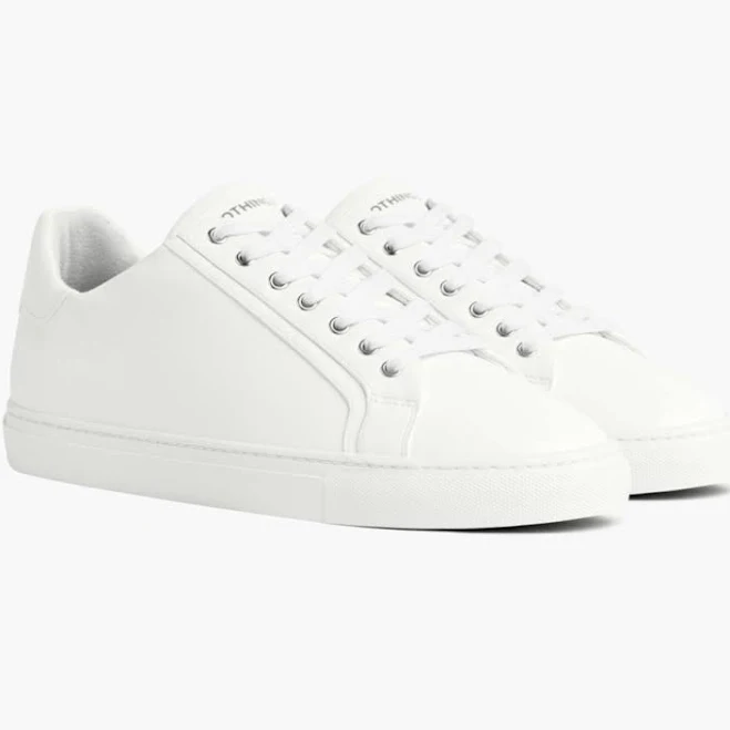 sneakers Nothing New Men's Deluxe Low Top Recycled Leather Sneaker Nothing New $120