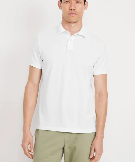 top Old Navy Men's Classic Fit Pique Polo Old Navy $12.49
