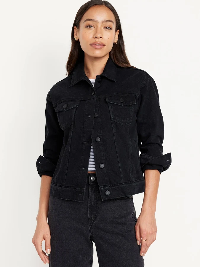 outerwear Old Navy Women's Classic Jean Jacket Old Navy $44.99