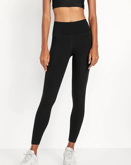 leggings Old Navy Women's High-Waisted Studiosmooth 7/8 Leggings Old Navy $19.99
