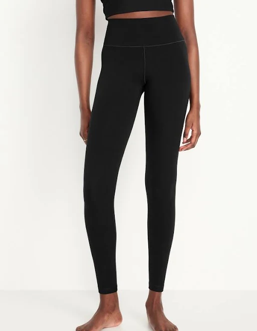 leggings Old Navy Women's High-Waisted Studiosmooth Full-Length Leggings Old Navy $19.99