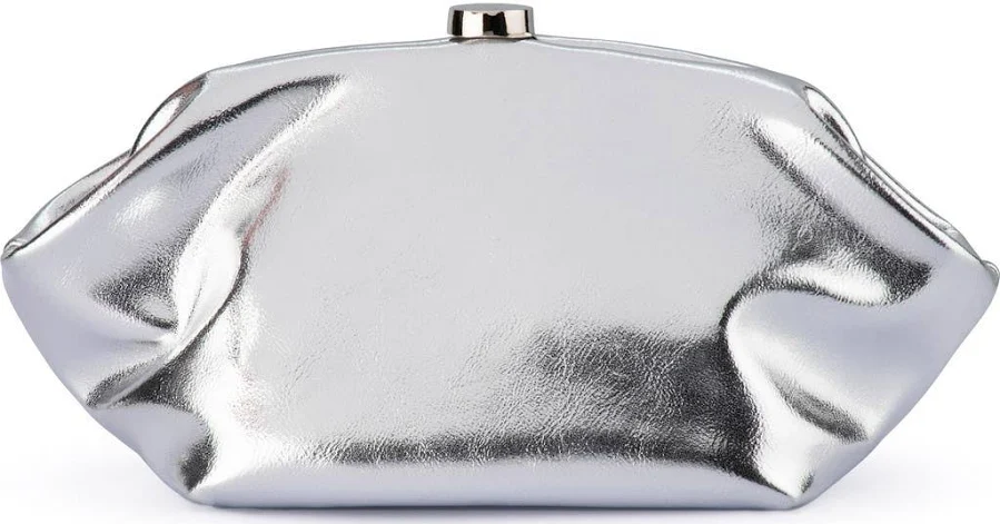 bag Olga Berg Tally Metallic Clutch Nordstrom $95