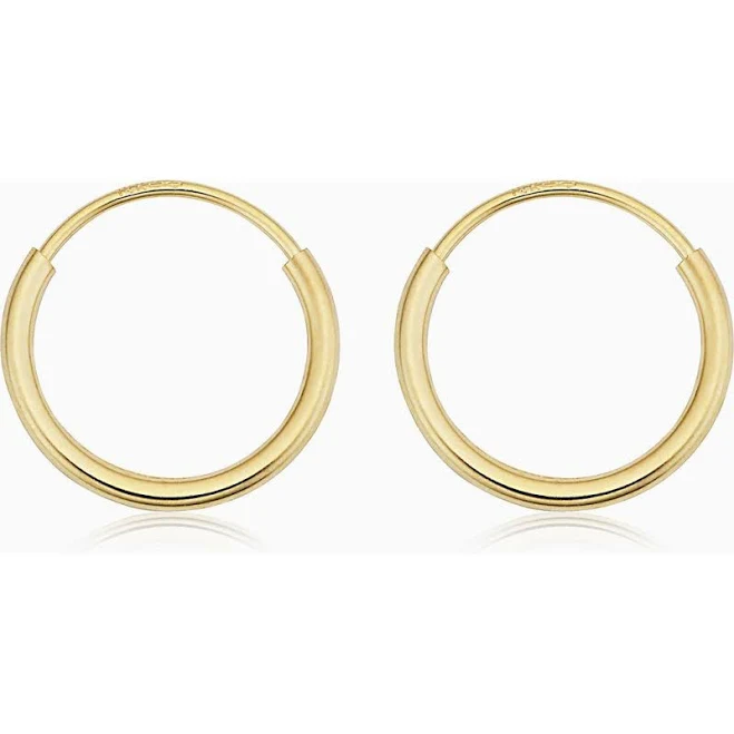accessory Oradina Women's 14K Yellow Gold Easy Day Petite Hoops Nordstrom $95