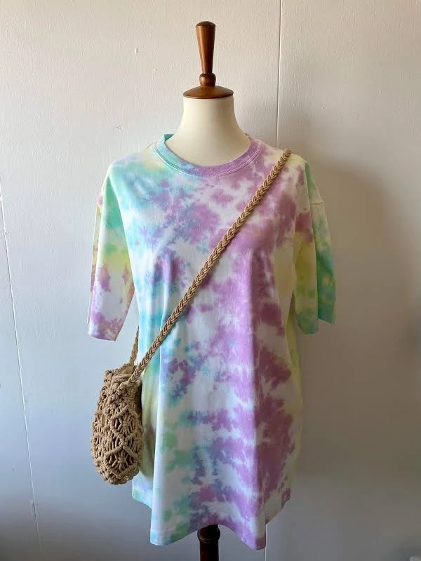 top Oversized Tie Dye Cotton T-Shirt Etsy - Seller $20