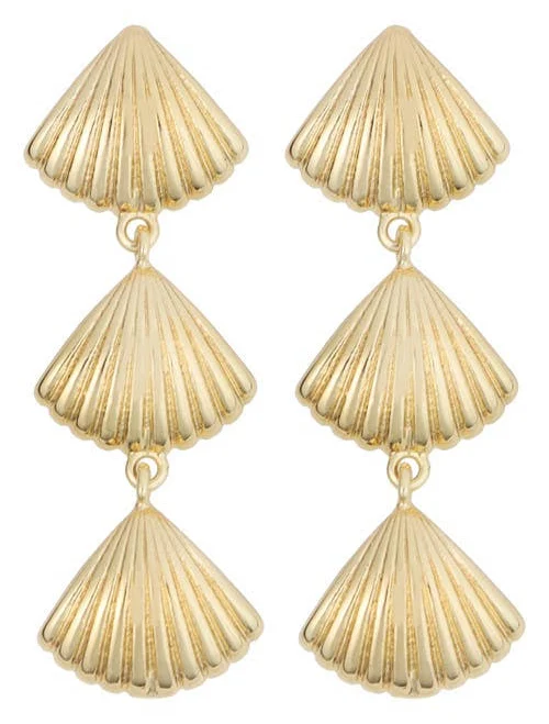 accessory Panacea Women's Linear Shell Drop Earrings Nordstrom $30