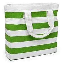 bag Paper Mart Stripe Canvas Tote Bags Paper Mart $11.53