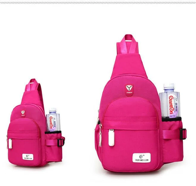 bag Pink Nylon Crossbody Shoulder Chest Cycle Sling Bag Daily Travel eBay - greatdeal9697 $14.59
