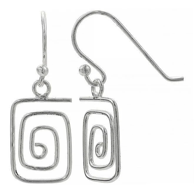 accessory Primrose Women's Sterling Silver Geometric Drop Earrings Kohl's $18