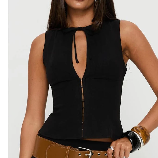 top Princess Polly Alissea Keyhole Top Nordstrom $69