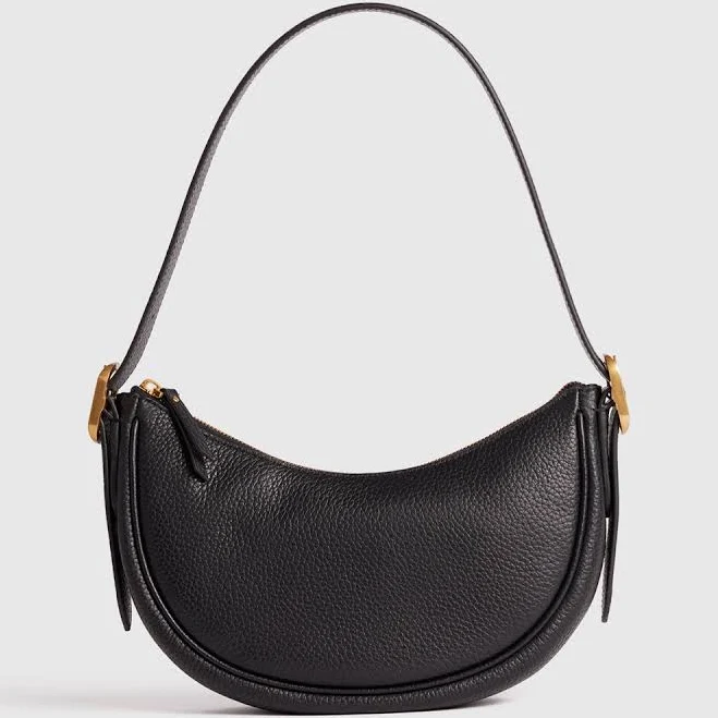 bag Quince Women's Italian Leather Mini Crescent Shoulder Bag Quince $92