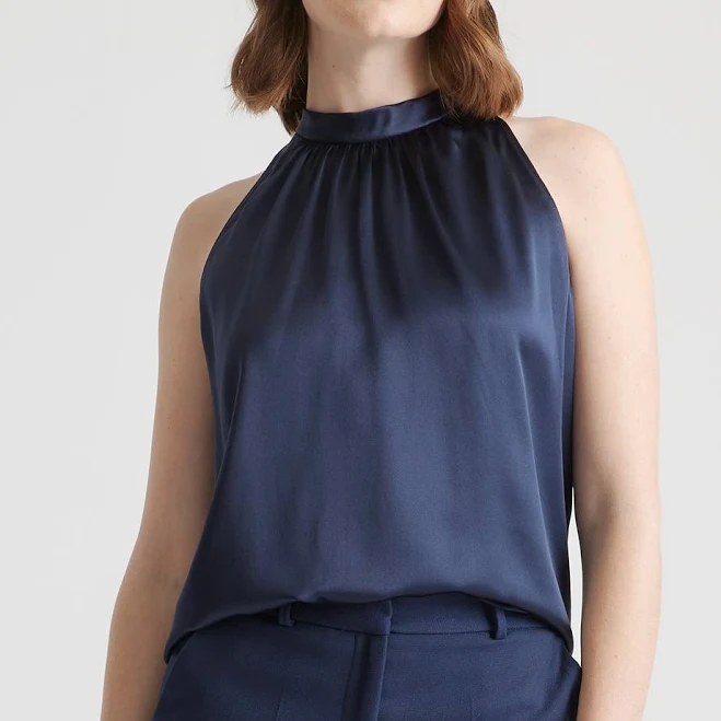 halter top Quince Women's Silk Halter Top Quince $59.9
