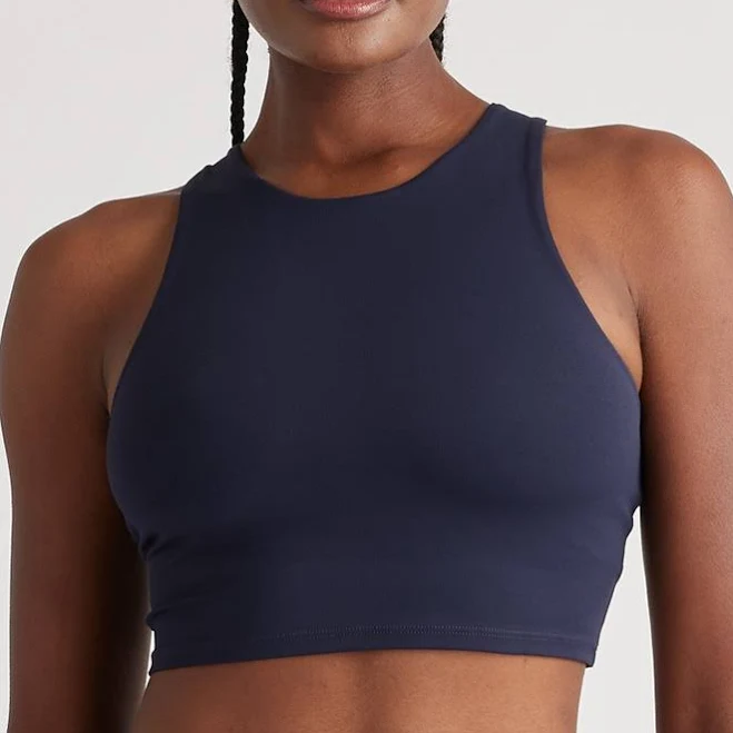 top Quince Women's Ultra-Form High-Neck Cropped Tank Top Quince $29.9