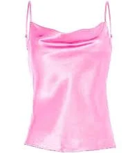 cowl neck Real silk satin cowl neck cami/ natural silk cut in bias cami -Adjustable strap lingerie- made to order in any color/size- Etsy $66