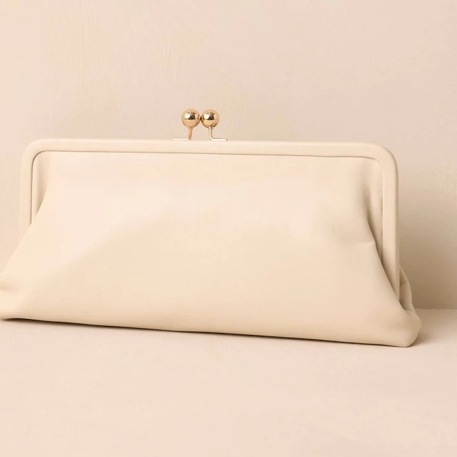 bag Red Dress Women's Faux Leather Clutch Handbag Red Dress $56