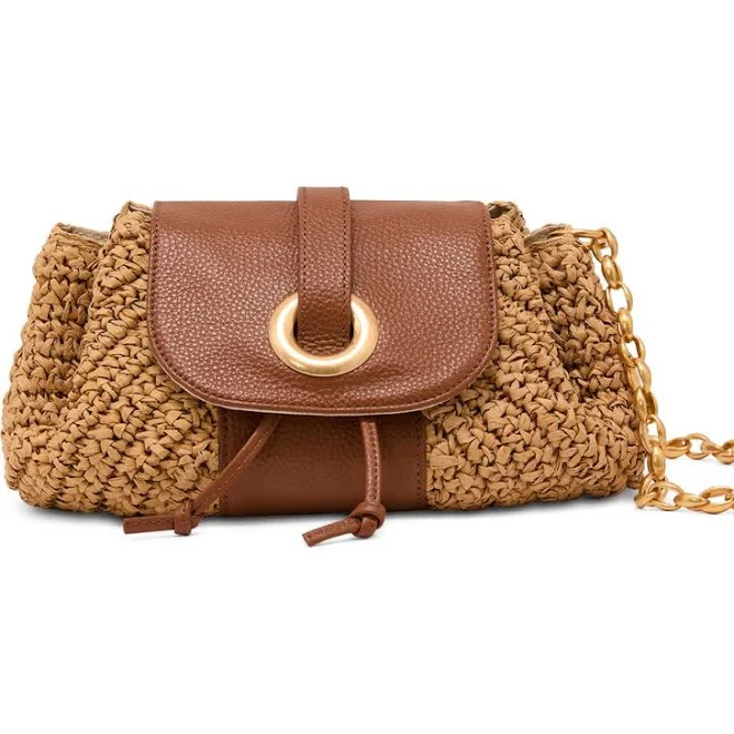 bag Reiss Lori Raffia Shoulder Bag Nordstrom $310