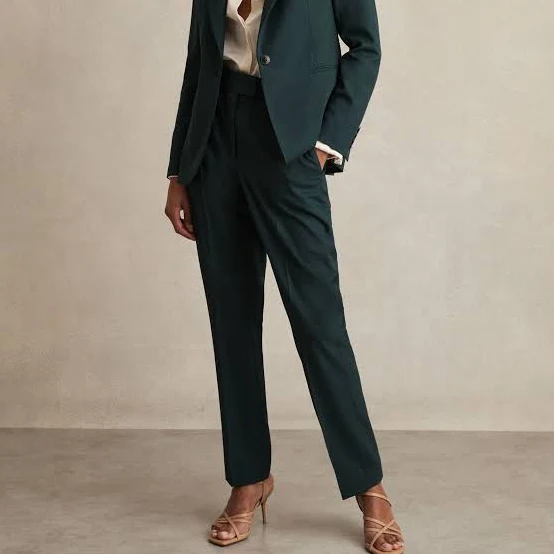 pants Reiss Women's Slim-Fit Wool-Blend Suit Trousers Reiss $265