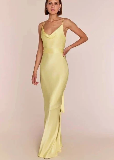 cowl neck Rewritten London Pollenca Cowl Neck Dress Nordstrom $240