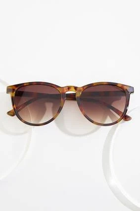 accessory Round Tortoise Shell Sunglasses Cato Fashions $9.99