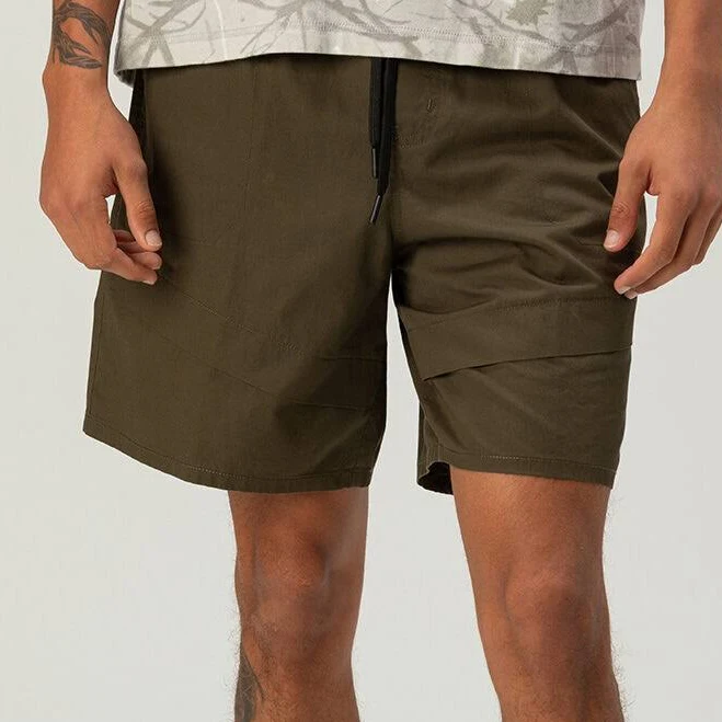 shorts RSQ Mens Pull On Twill Shorts - Olive - Size: Large Tillys $20.99