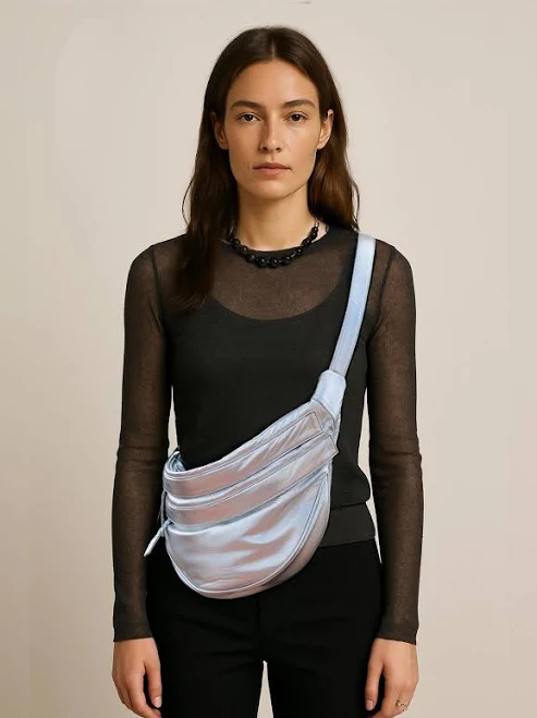 bag Silver Slouchy Bag Etsy - MONZOON $157.07