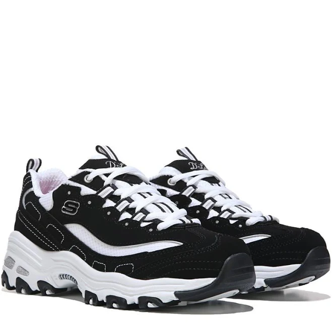 shoes Skechers Women's D'Lites Biggest Fan Sneaker Famous Footwear $59.49