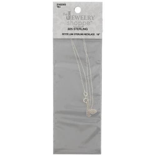 accessory Sterling Silver Petite Link Necklace Hobby Lobby $6.99