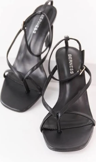 shoes Stiletto Faux Leather Heels with Ankle Strap Lime Lush $25.95