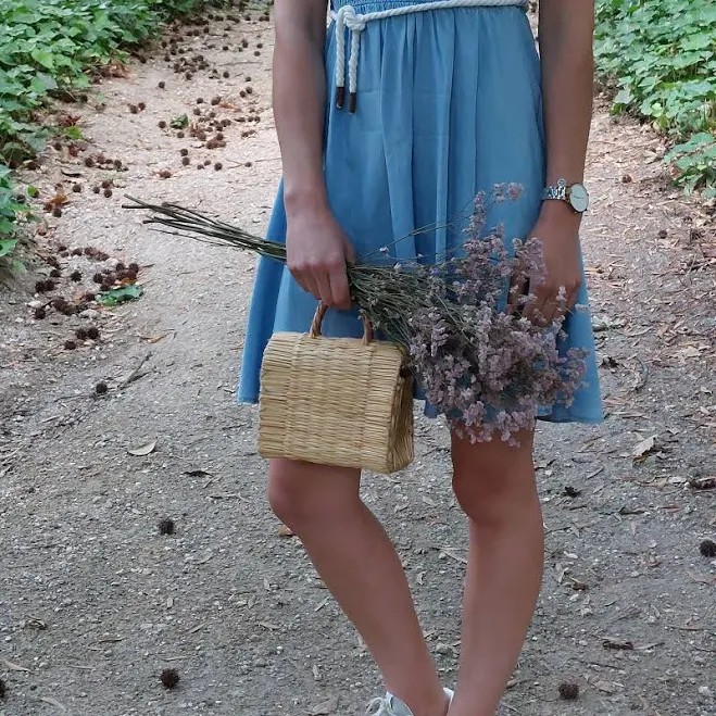 bag Straw Basket Bag Etsy - PadaWorks $38.95