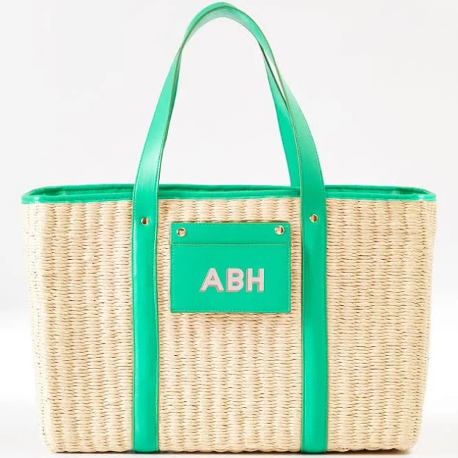 bag Straw Beach Tote Mark and Graham $59.99