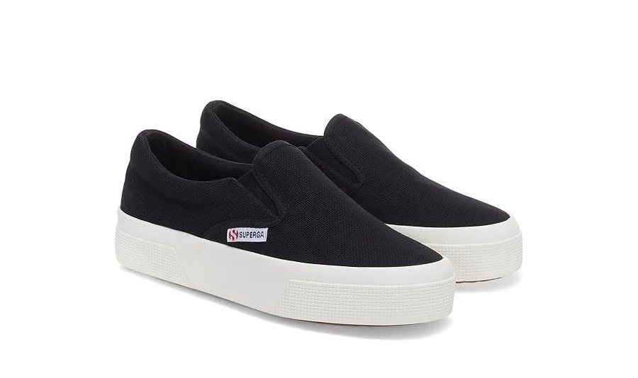 shoes Superga Women's 2740 Platform Slip-On Sneakers Zappos.com $47.59